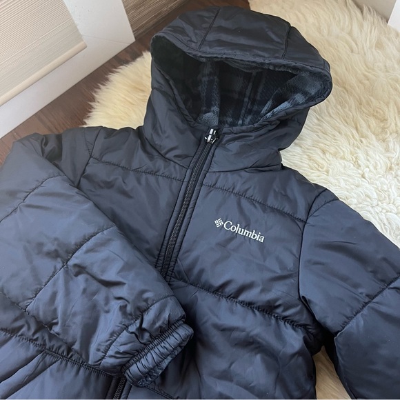 Columbia Reversible Winter Jacket Fleece Lined Size Small 8 - Picture 5 of 13